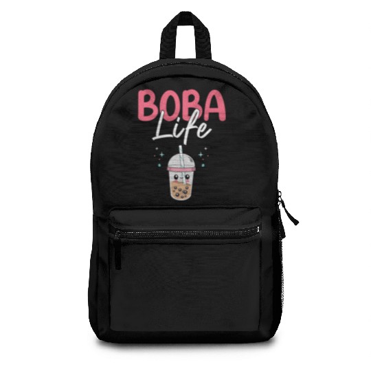 Boba Life Bubble Tea Lover Boba Tea Drinker Korean Backpacks