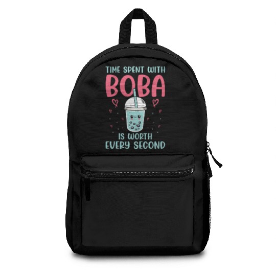 Bubble Tea Lover Boba Tea Drinker Korean Drink Backpacks