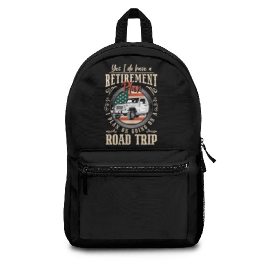 Road Trip Camping Summer Mountains Backpacks