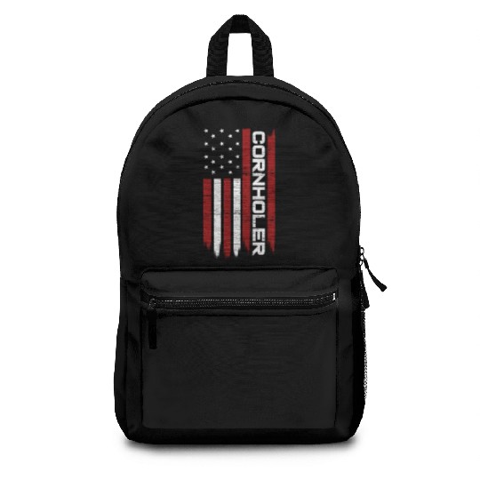 Cornhole Usa Flag Cornholer Bean Bag Game Backpacks