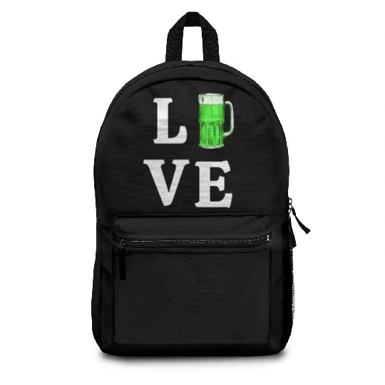 Love Green Beer Backpacks