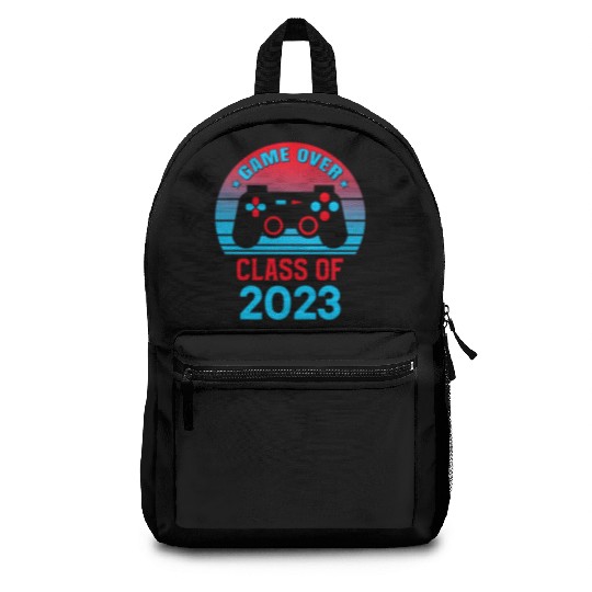 2023 Graduation Gift Game Over Class of 2023 Backpacks