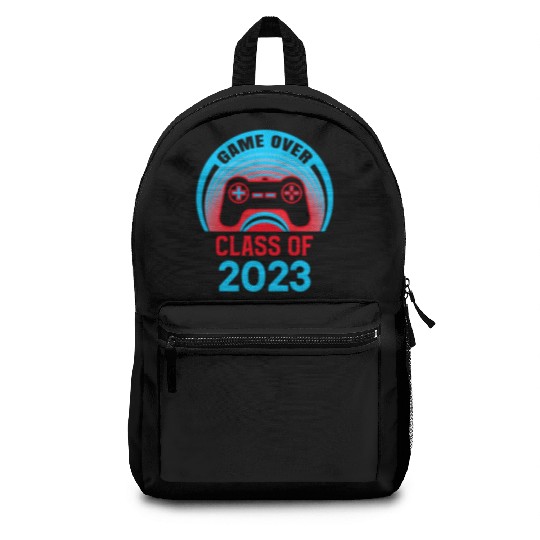 Funny Game Over Class Of 2023 Backpacks Students