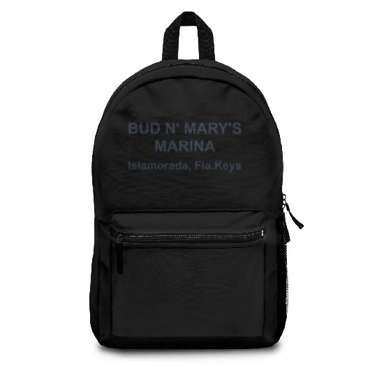 70s Bud n Mary s Marina Florida Keys Backpacks