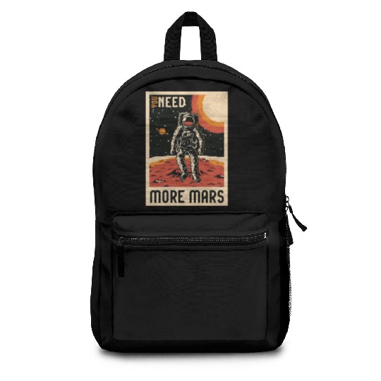 Need more mars Backpacks, bags, Backpacks, mugs, hats