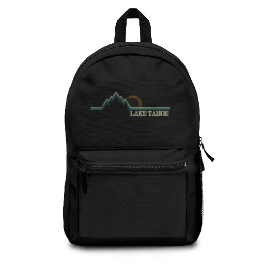 Summer Lake Tahoe California Backpacks