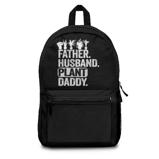 Landscaper Gardener Dad Father Husband Plant Daddy Backpacks