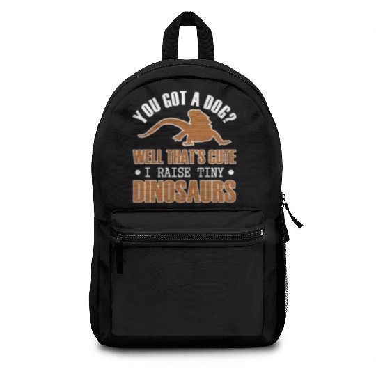 Bearded Dragon Zoologist Reptile Amphibian lover Backpacks