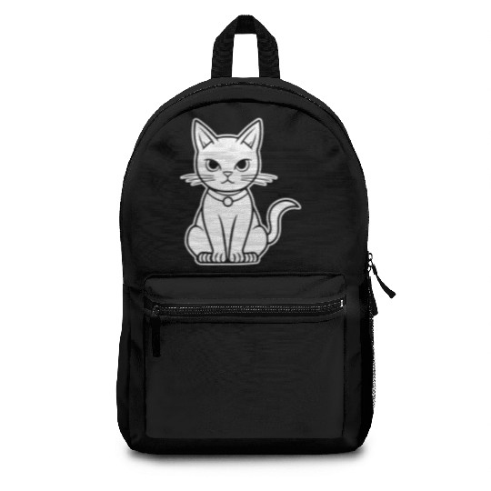 Cat Kitten Feline Meow Backpacks