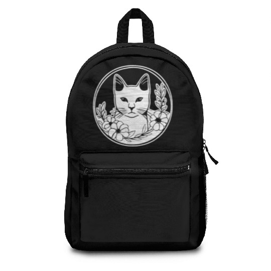 Cat Kitten Feline Meow Backpacks