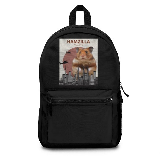 Hamzilla Giant Hamster Monster Backpacks