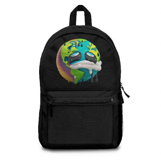 ECOLIVING, SAVE EARTH Backpacks