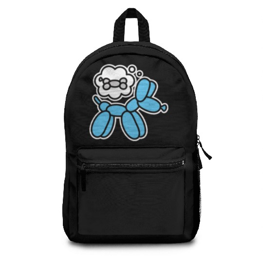 Balloon dog and bone Balloon artist Balloon animal Backpacks