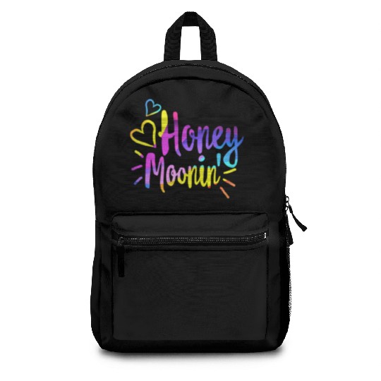 Honeymoonin Backpacks Newlywed Backpacks Wifey Hubby