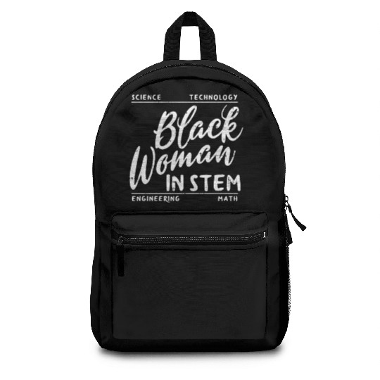 Black In Stem Science Math African Melanin Backpacks