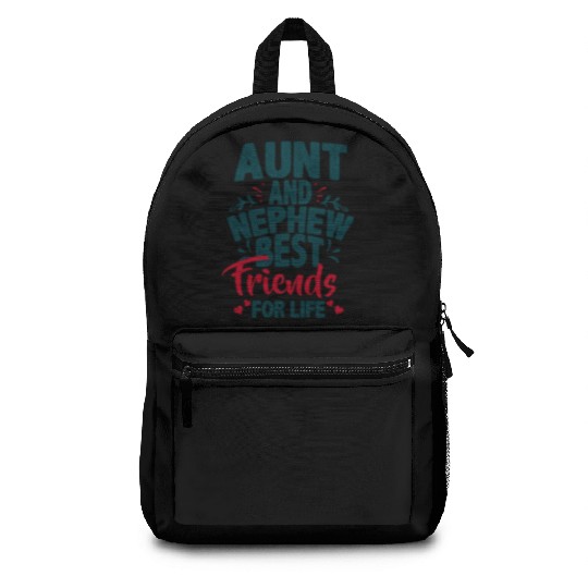 Aunt And Nephew Best Friends Backpacks
