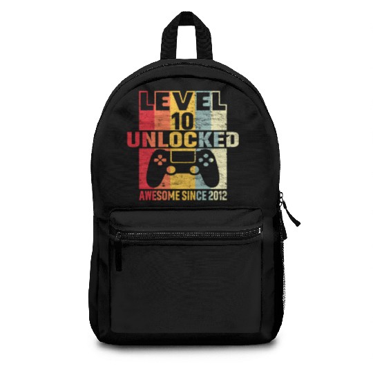 Level 10 Unlocked 2012 10Th 10 Gaming Backpacks