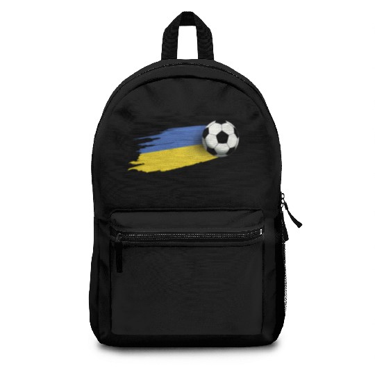 Ukraine Flag Jersey Ukrainian Soccer Team Ukrainia Backpacks
