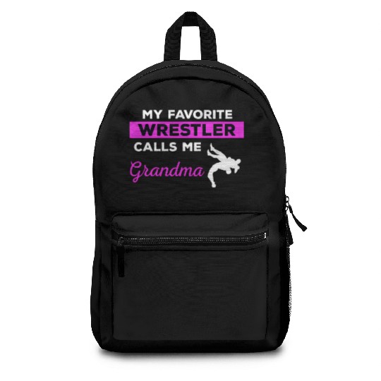Wrestling Grandma Backpacks