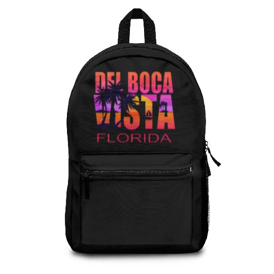 Del Boca Vista Retirement Community Novelty Backpacks