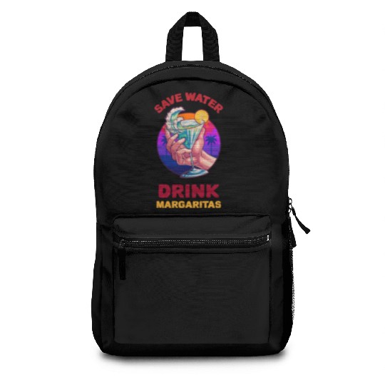Margarita Save The Environment Backpacks