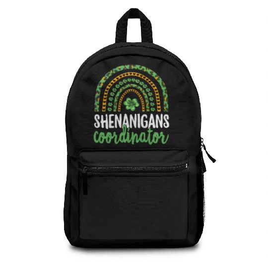 Shenanigans Coordinator Teacher St PatricDay Backpacks