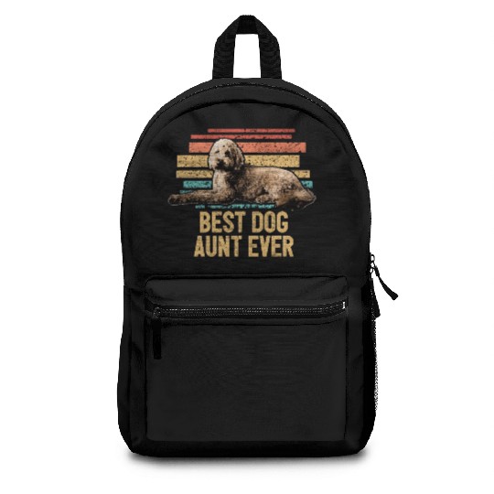 Best Dog Aunt Ever Goldendoodle Dog Mom Doodle Backpacks