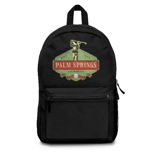 Palm Springs California Golf Backpacks