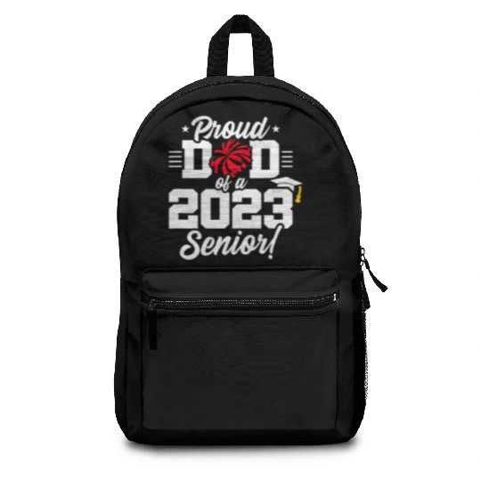 Senior Year - Cheerleading Dad - Class of 2023 - S Backpacks