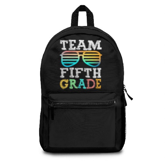 Team 5th Grade Squad Fifth Teacher Student Back To Backpacks