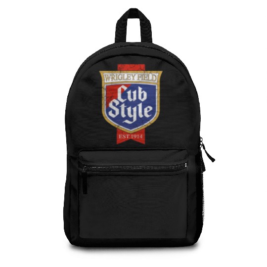 Cub Style Vintage Chicago Backpacks
