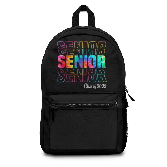 Tie Dye Senior 2023 Class Of 2023 Graduation Back Backpacks