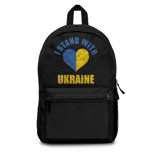Support Ukraine I Stand With Ukraine Ukrainian Backpacks