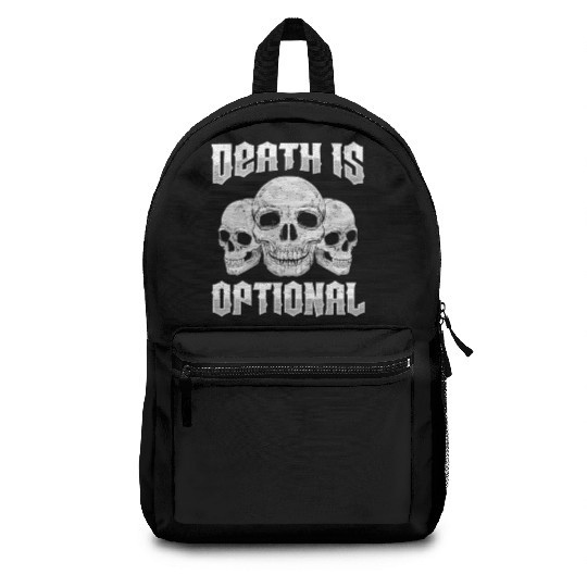 Necromancy Death Is Optional Necromancer Backpacks