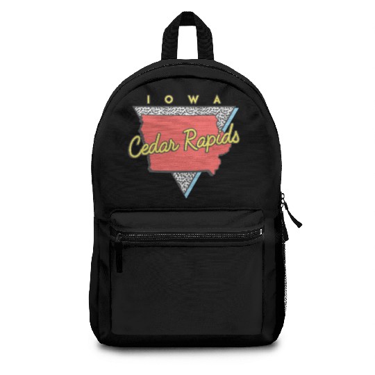 Cedar Rapids Iowa Triangle Ia City Backpacks