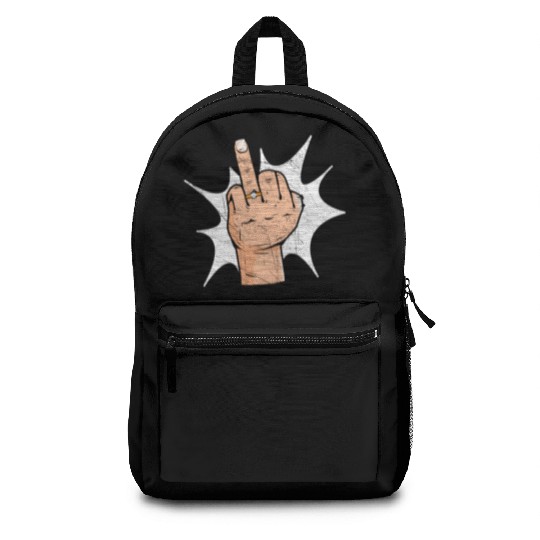 Bride And Groom Wedding Day Marriage Just Married Backpacks