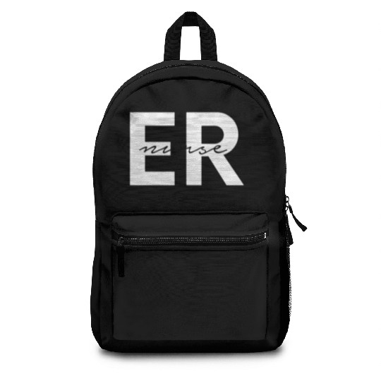 Emergency Room Er Nurse Registered Nurse Backpacks