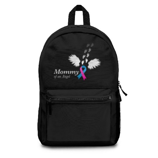 Angel Mommy Miscarriage Awareness Infant Mother Backpacks