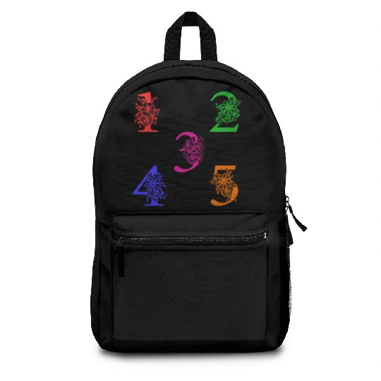 Fun Numbers, Numbers Backpacks for kids and adults