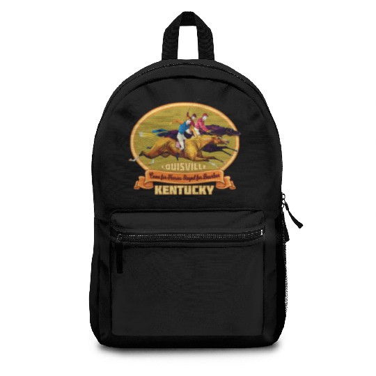 Louisville Kentucky Horse Racing Bourbon Derby Backpacks
