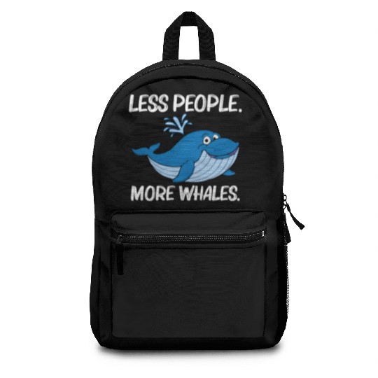 Whale For Orca Narwhal Blue Whales Backpacks