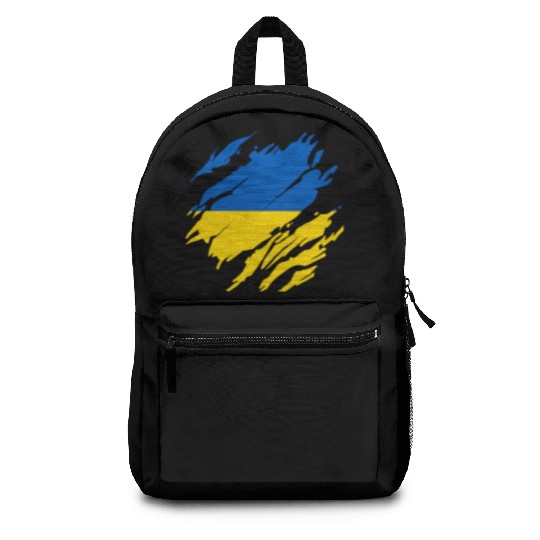 Ukrainian Flag Ukraine Backpacks