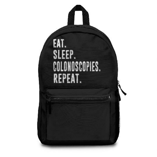 Gastroenterologist Colonoscopy Doctor Nurse Funny Backpacks