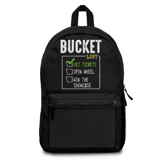 Bucket List Get Tickets Win Game Show Lucky Backpacks