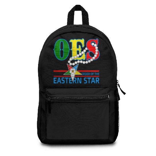 Oes Star Necklace Order Of The Eastern Star Backpacks