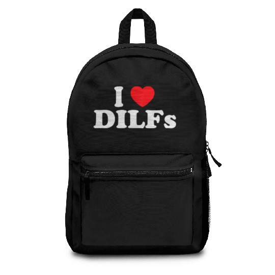 I Love Dilfs I Heart Dilfs Backpacks