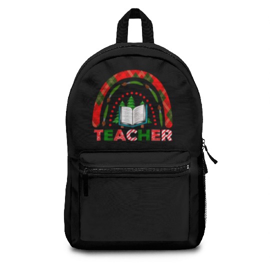 Funny Teaching Students Peace Love Teacher Backpacks