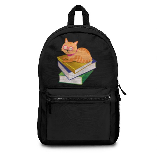 Book Lover Books and Cat Backpacks