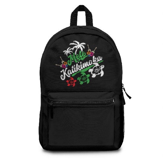 Mele Kalikimaka - Fun Merry Backpacks