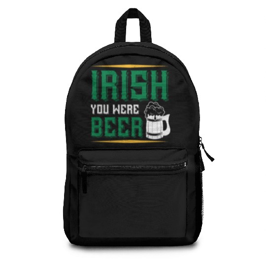 Irish You Were Beer Backpacks